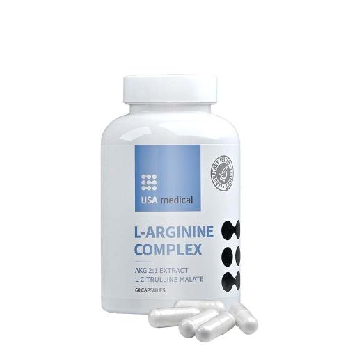 USA medical L-Argininový komplex - L-Arginine Complex (60 Kapsla)