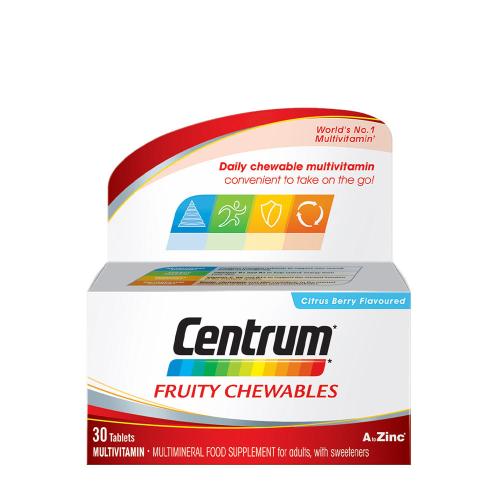 Centrum Ovocné žvýkací tablety  - Fruity Chewables  (30 Tableta)
