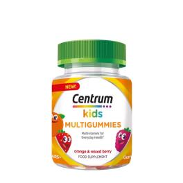   Centrum Dětské Multigummies Pomeranč a mix berries (30 Gumový cukr, Směs pomerančů a bobulí)