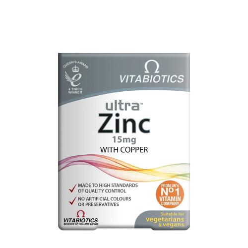 Vitabiotics Ultra Zinek 15 mg - Ultra Zinc 15 mg (60 Tableta)