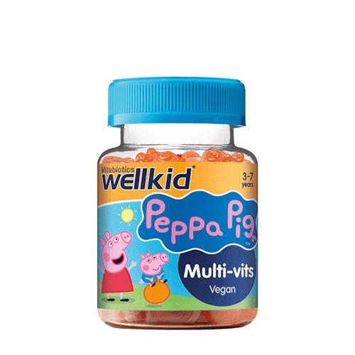 Vitabiotics Wellkid Peppa Pig Multi-Vits - Wellkid Peppa Pig Multi-Vits (30 Gumový cukr, Jahoda)