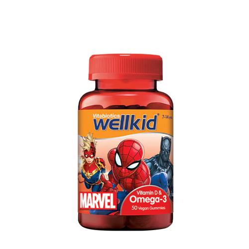Vitabiotics Wellkid Marvel Omega-3  - Wellkid Marvel Omega-3  (50 Gumový cukr)