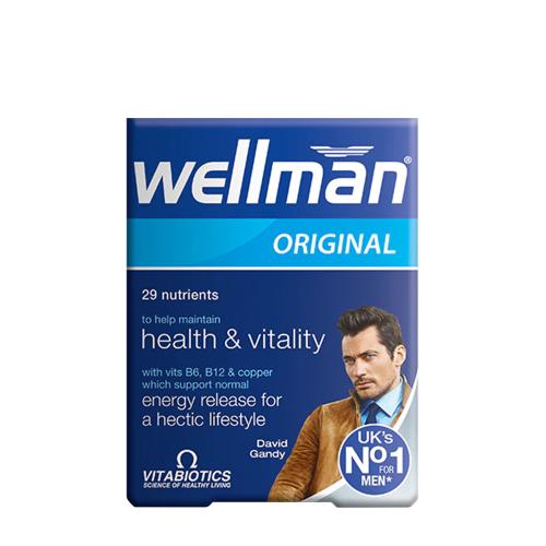 Vitabiotics Wellman Original - Multvitamin pro muže - Wellman Original - Multvitamin For Men (30 Tableta)