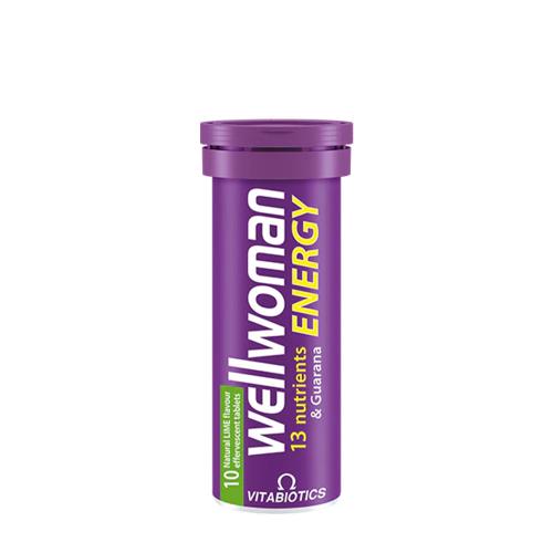 Vitabiotics Wellwoman Energy - Wellwoman Energy (10 Šumivá Tableta, Limetka)