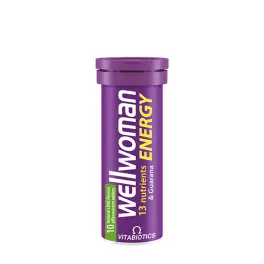   Vitabiotics Wellwoman Energy - Wellwoman Energy (10 Šumivá Tableta, Limetka)