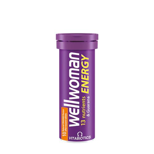 Vitabiotics Wellwoman Energy - Wellwoman Energy (10 Šumivá Tableta, Pomeranč)