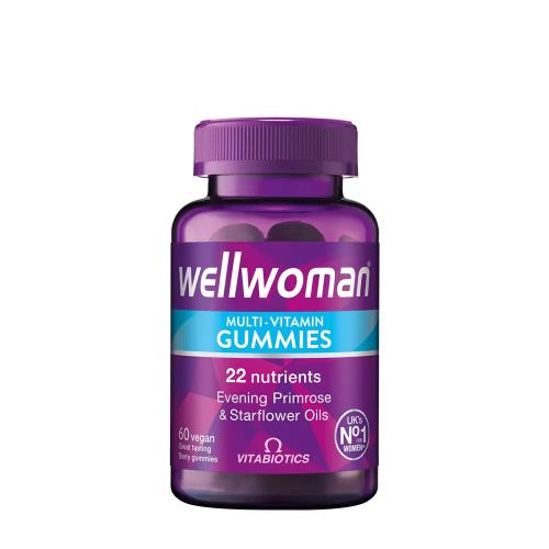 Vitabiotics Wellwoman Gummies  - Wellwoman Gummies  (60 Gumový cukr, bobule)