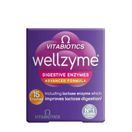   Vitabiotics Wellzyme Trávicí enzymy Advanced Formula  - Wellzyme Digestive Enzymes Advanced Formula  (60 Kapsla)