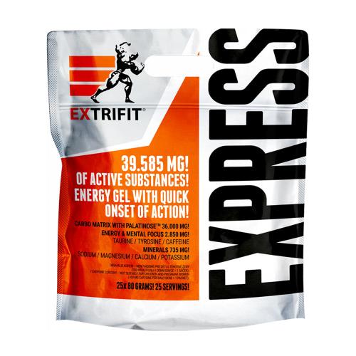 Extrifit Express Energy Gel - Express Energy Gel (25 x 80 g, Třešeň)