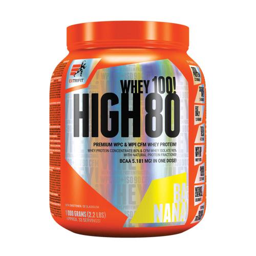 Extrifit Vysoká syrovátka 80 - High Whey 80 (1000 g, Banán)