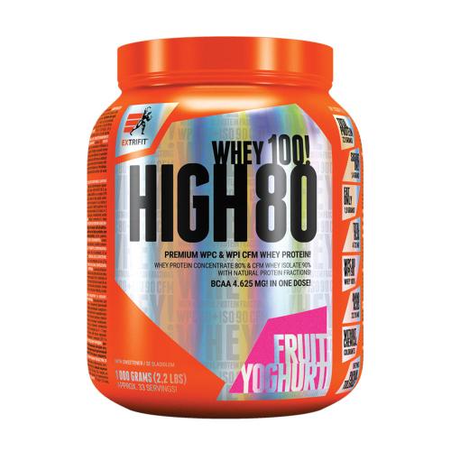 Extrifit Vysoká syrovátka 80 - High Whey 80 (1000 g, Jogurt)