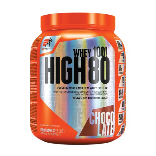 Extrifit Vysoká syrovátka 80 - High Whey 80 (1000 g, Čokoláda)