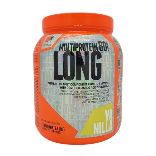 Extrifit Long 80 Multiprotein - Long 80 Multiprotein (1000 g, Vanilka)