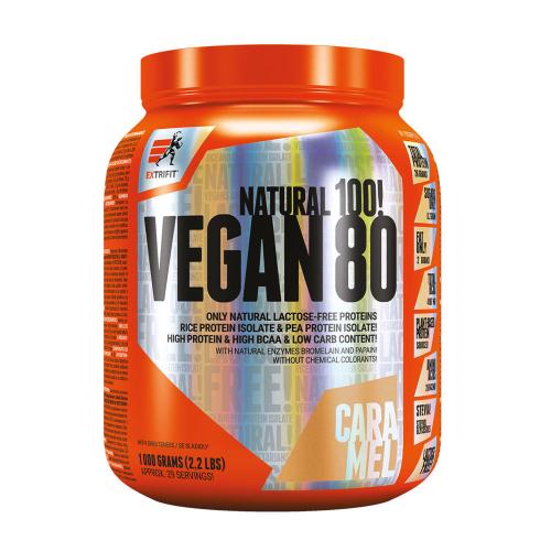 Extrifit Vegan 80 - Vegan 80 (1000 g, Karamel)