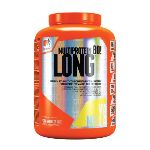 Extrifit Long 80 Multiprotein - Long 80 Multiprotein (2270 g, Vanilka)