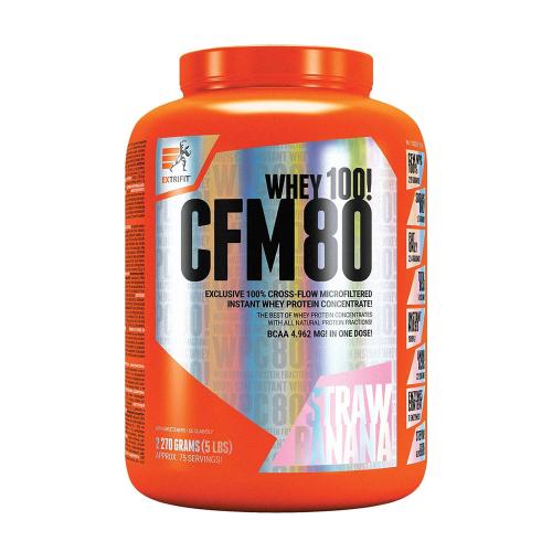 Extrifit CFM Instant Whey 80 - CFM Instant Whey 80 (2270 g, Jahodový banán)