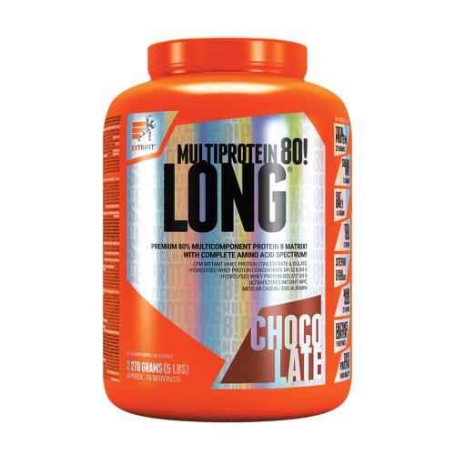 Extrifit Long 80 Multiprotein - Long 80 Multiprotein (2270 g, Čokoláda)