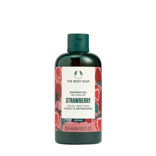 The Body Shop Veganský sprchový gel s jahodami - Vegan Strawberry Shower Gel (250 ml, Jahoda)