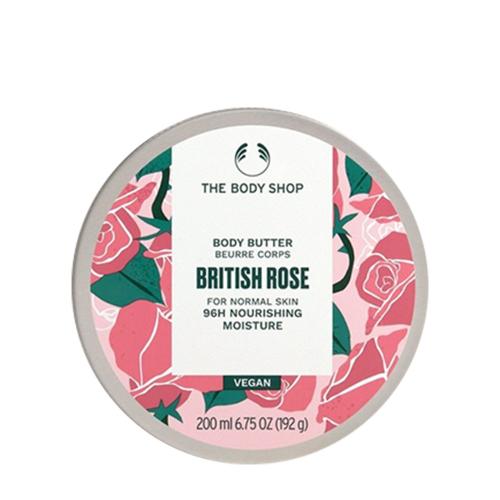 The Body Shop Tělové máslo British Rose - British Rose Body Butter (200 ml)