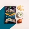 Nanosupps Proteinové chipsy - Protein Chips (40 g, Cibule se zakysanou smetanou)