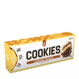   Nanosupps COOKIES - Proteinové sušenky - COOKIES - Protein Cookies (128 g, Lískový oříšek karamel)