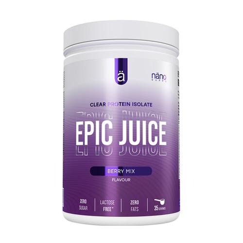 Nanosupps Epic Juice - Izolát syrovátkové bílkoviny - Epic Juice - Whey Protein Isolate (875 g, bobule)