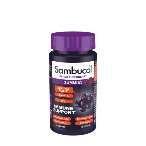 Sambucol Immuno Forte Gummies (30 Gumový cukr, Černý Bez)