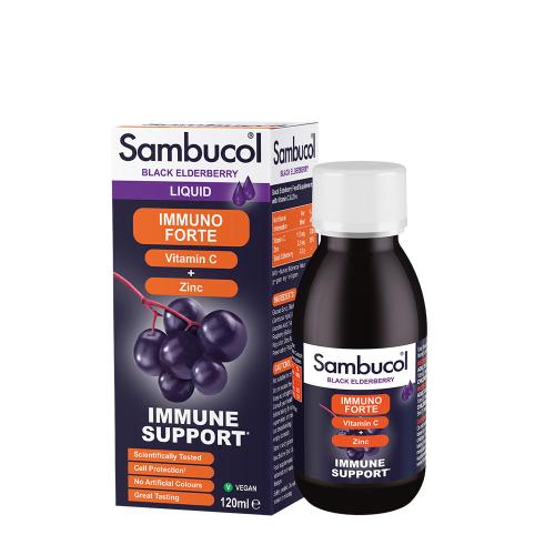 Sambucol Immuno Forte Liquid (120 ml, Černý Bez)