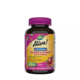   Nature's Way Alive!® Zero Sugar Women's Gummy Multivitamin (50 Gumový cukr)