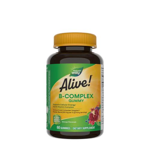 Natures Way Alive!® B-Complex Gummies (60 Gumový cukr)