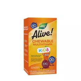   Nature's Way Alive!® Kids Chewable Multivitamin (120 Žuvacia tableta)