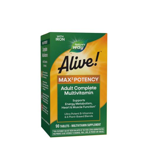 Nature's Way Alive!® Max3 Potency Multivitamin (90 Tableta)