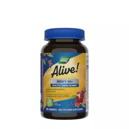   Nature's Way Alive!® Men’s 50+ Gummy Multivitamin (60 Gumový cukr)