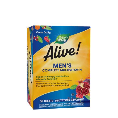 Natures Way Alive!® Men’s Complete Multivitamin (130 Tableta)