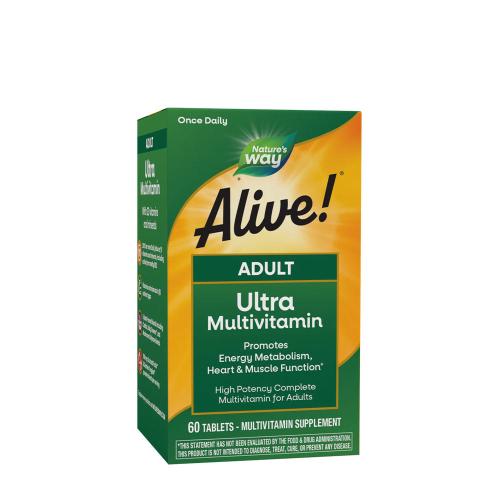 Natures Way Alive!® Adult Ultra Multivitamin (60 Tableta)