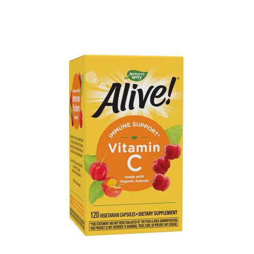 Natures Way Alive!® Fruit Source Vitamin C (120 Kapsla)