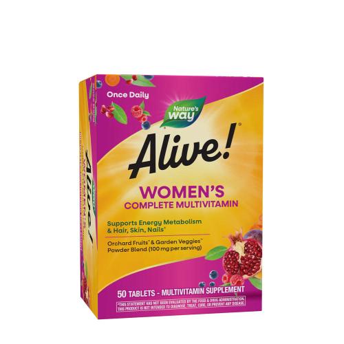 Natures Way Alive!® Women's Complete Multivitamin (50 Tableta)