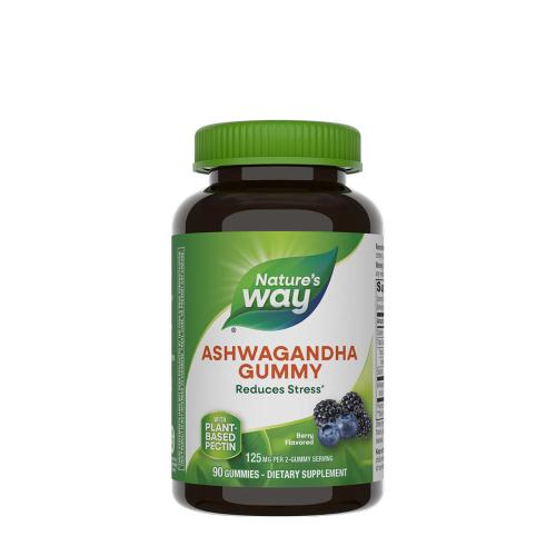 Natures Way Ashwagandha Gummies (90 Gumový cukr, bobule)