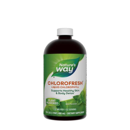 Natures Way Chlorofresh® Liquid Chlorophyll (480 ml, Máta)