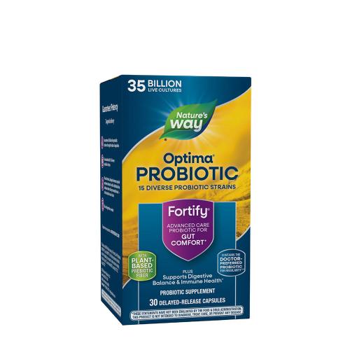 Natures Way Fortify® Optima® 35 Billion Probiotic + Prebiotic (30 Kapsla)