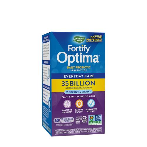 Natures Way Fortify® Optima® 35 Billion Probiotic + Prebiotic (60 Kapsla)