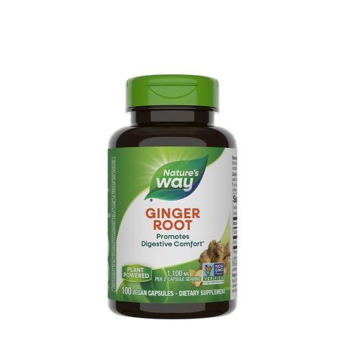 Natures Way Ginger Root (100 Kapsla)