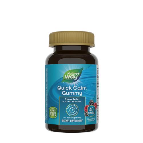 Natures Way Quick Calm Gummy (60 Gumový cukr, bobule)