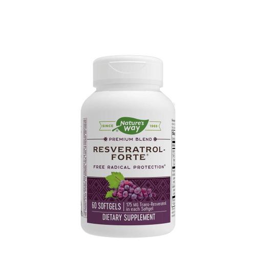 Natures Way Resveratrol-Forte® (60 Měkká kapsla)