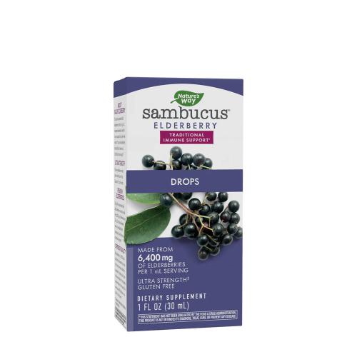 Natures Way Sambucus Drops (30 ml, baza)