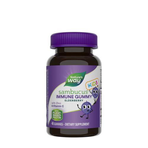 Natures Way Sambucus Kids Immune Gummies (60 Gumový cukr)