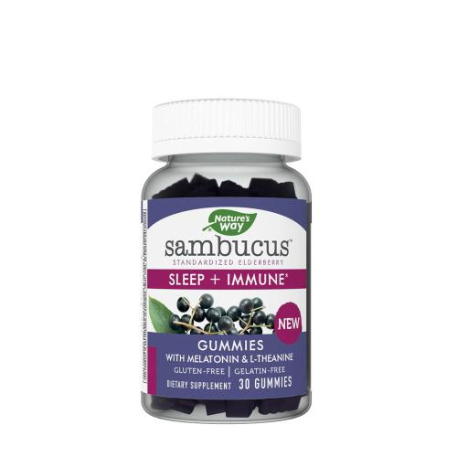 Nature's Way Sambucus Sleep + Immune Gummies (30 Gumový cukr)