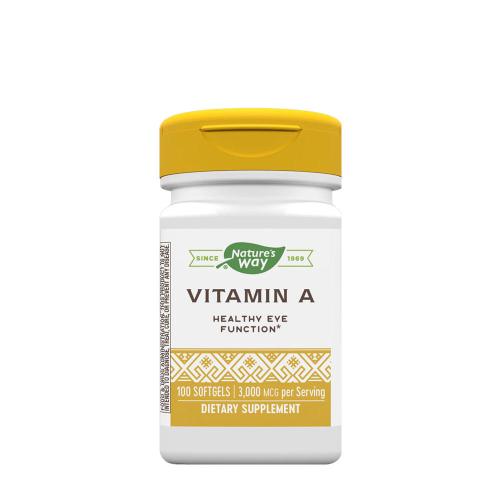 Natures Way Vitamin A (100 Měkká kapsla)