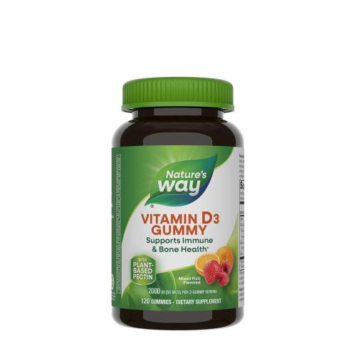 Natures Way Vitamin D3 Gummies (120 Gumový cukr)