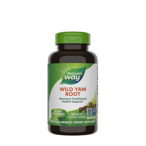 Natures Way Wild Yam Root (180 Kapsla)